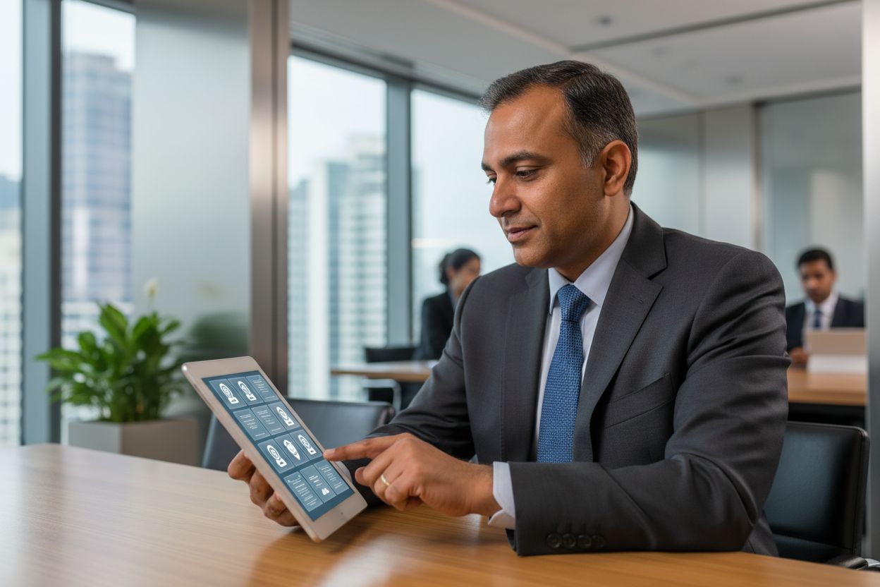 Corporate HR Director - Professional Indian business executive