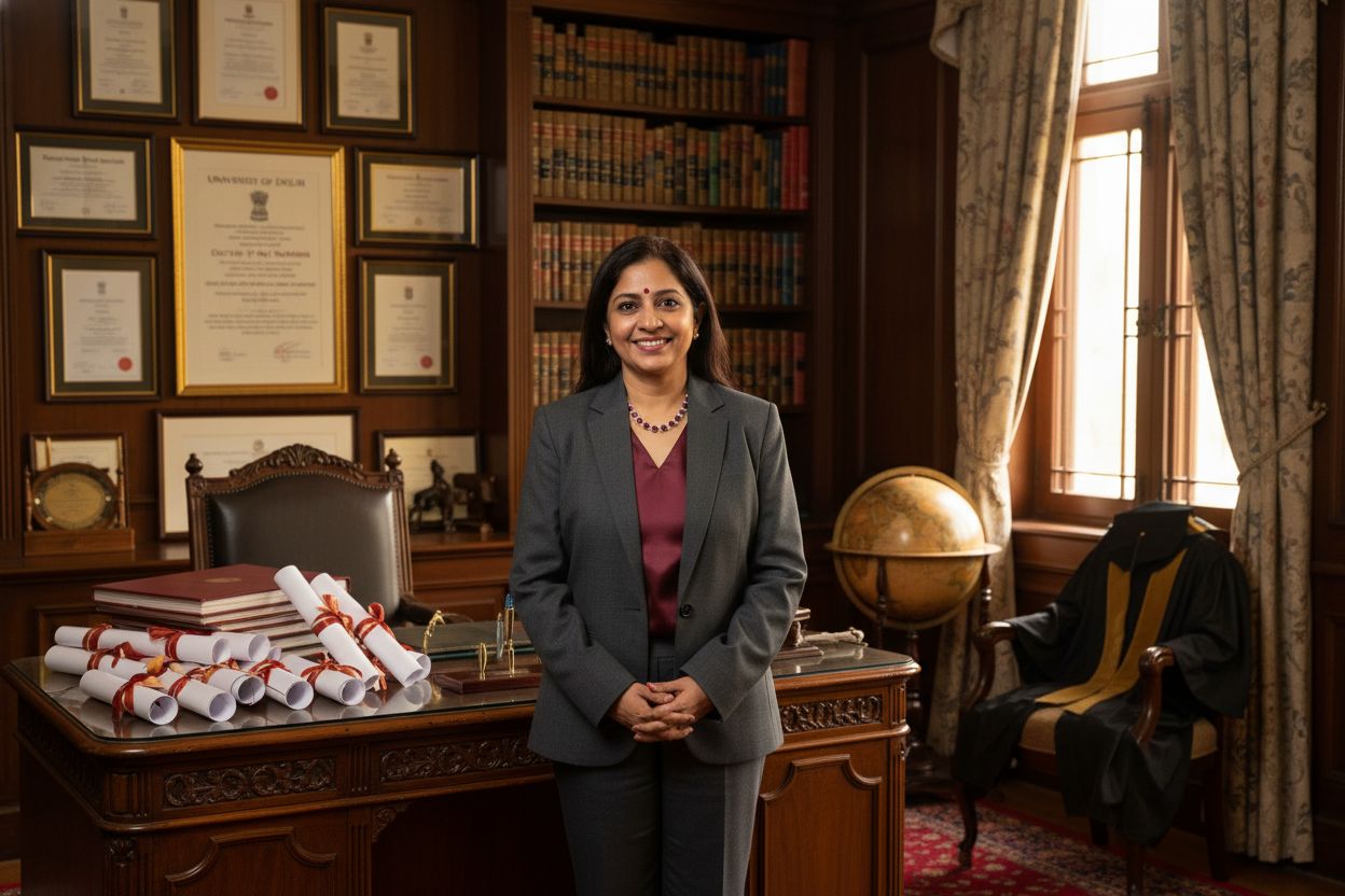 University Registrar - Professional Indian administrator